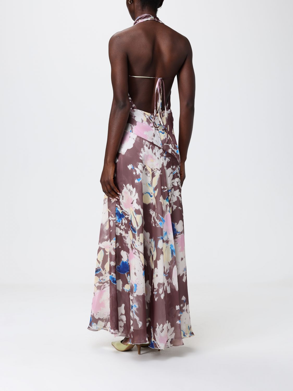 Dress Woman color Ebony
