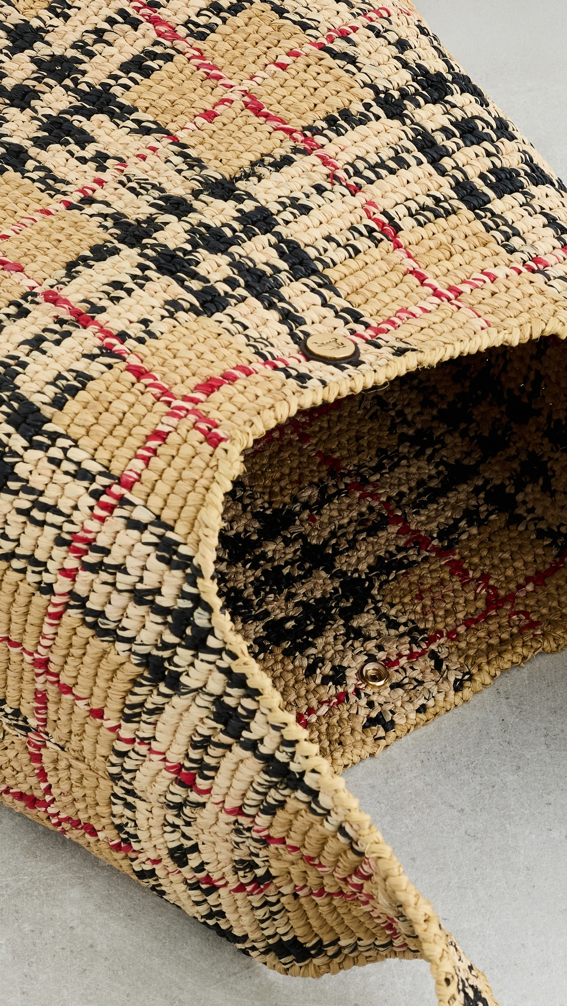 Margate Large Raffia Hobo Bag Sand One Size