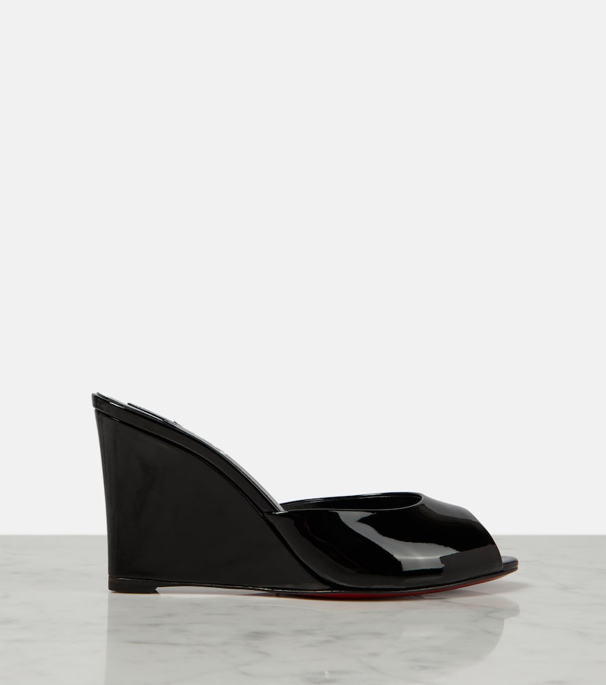 Christian Louboutin Me Dolly Zeppa patent leather sandals