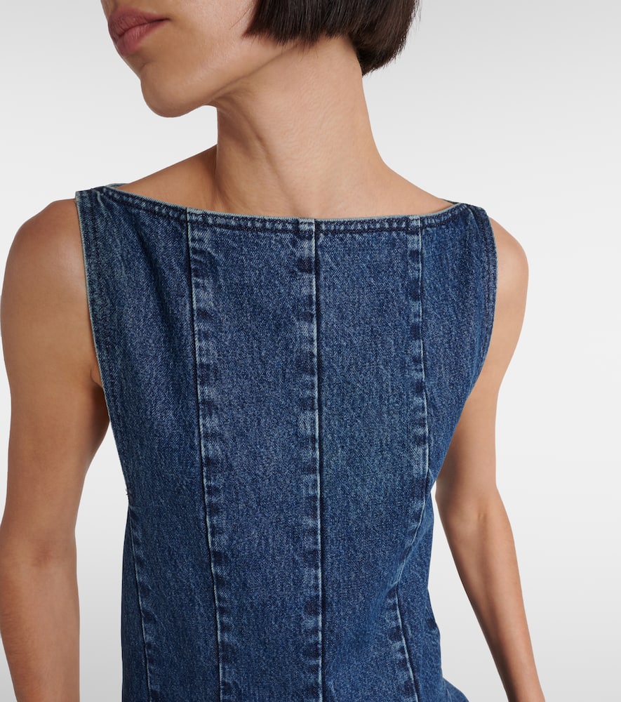 Mags denim minidress