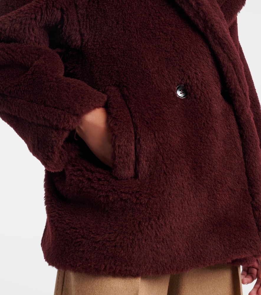 Olga apaca, wool and silk peacoat