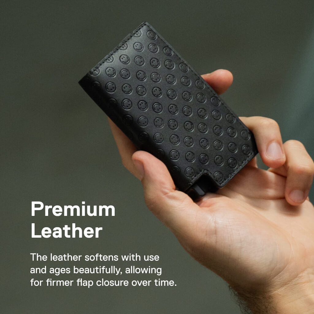 Men's Wallet - Cobalt Blue Pro Premium Slim Men's Wallet Trackable Wallet Leather Smart Wallet RFID Blocking