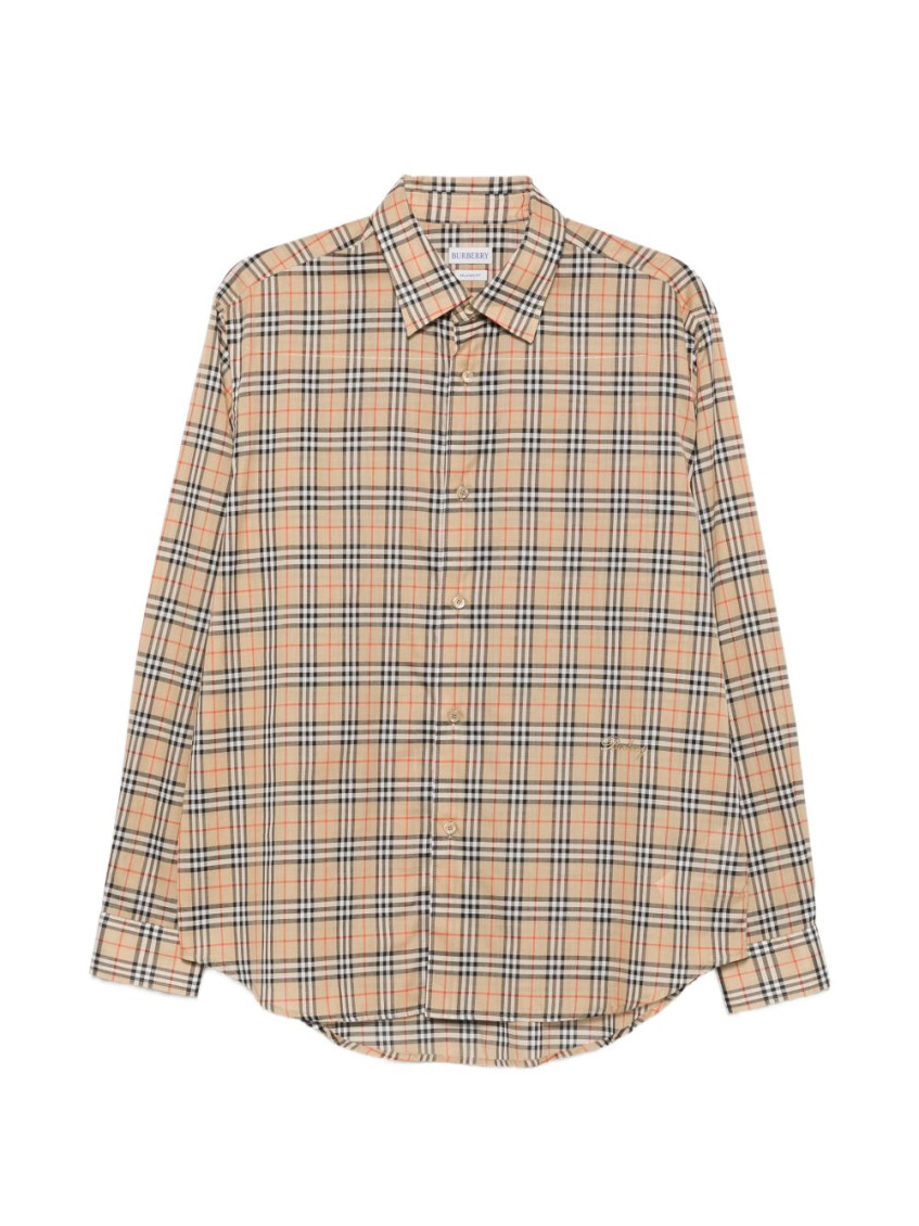 Check Cotton Shirt