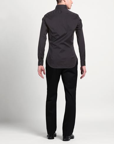 Man Shirt Black Size 15 ¾ Cotton, Polyamide, Elastane