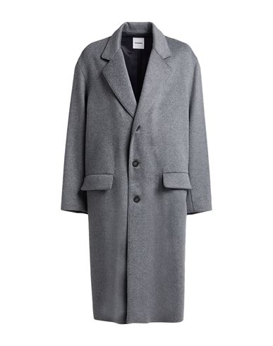Man Coat Grey Size L Virgin Wool, Cashmere