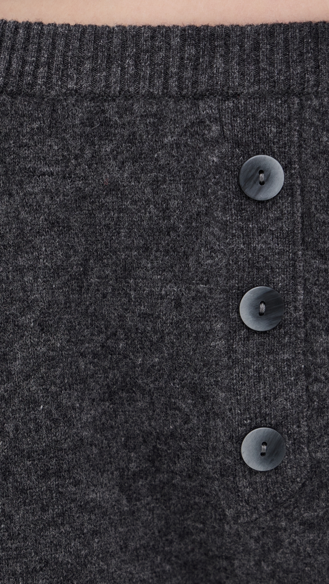 Kayla Cashmere Pants Charcoal