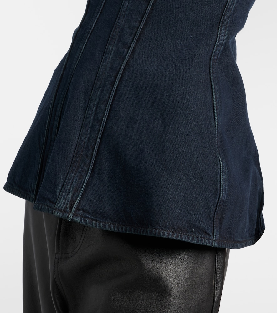 Lara denim corset