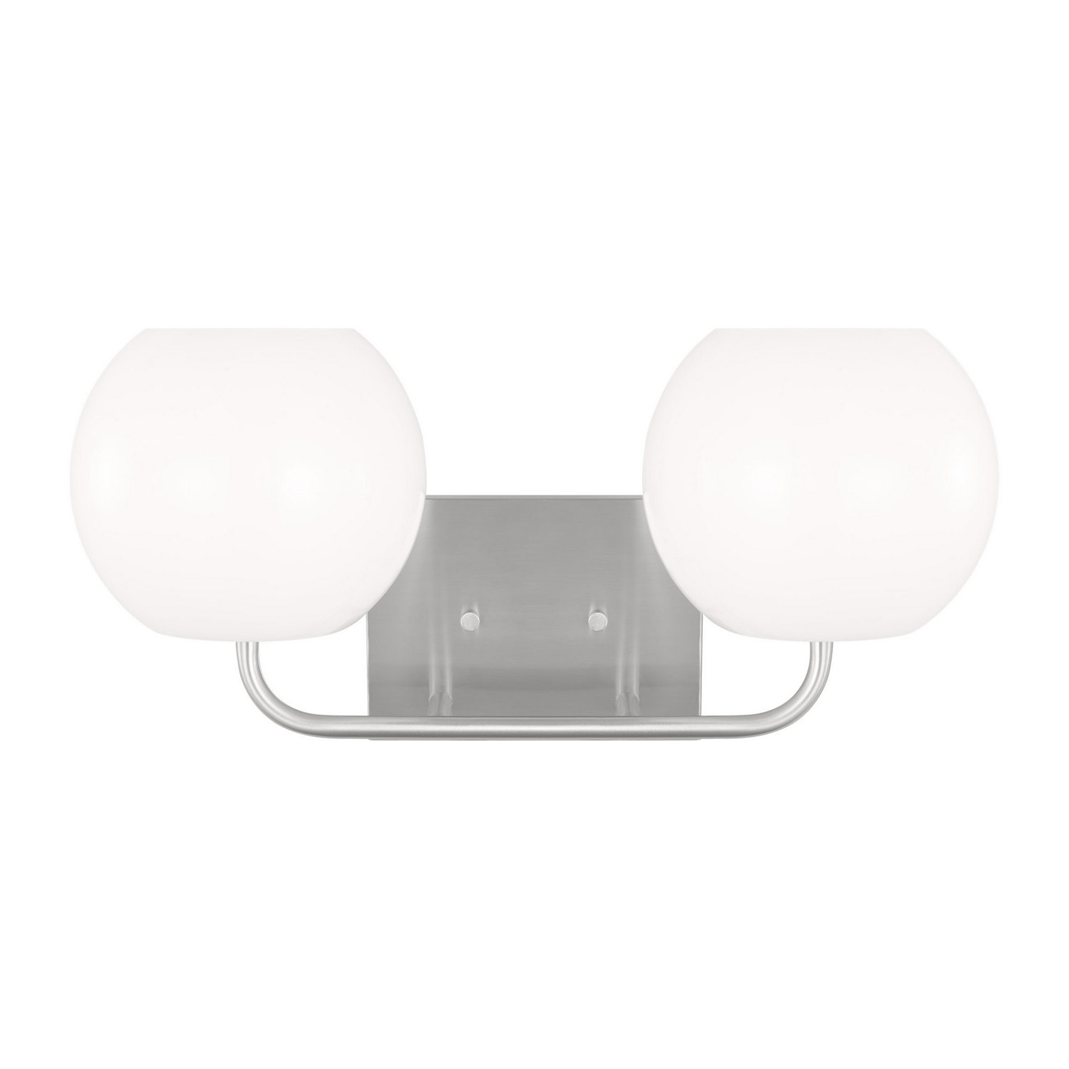 Brushed Steel Bathroom Vanity Light from the Rory Collection
