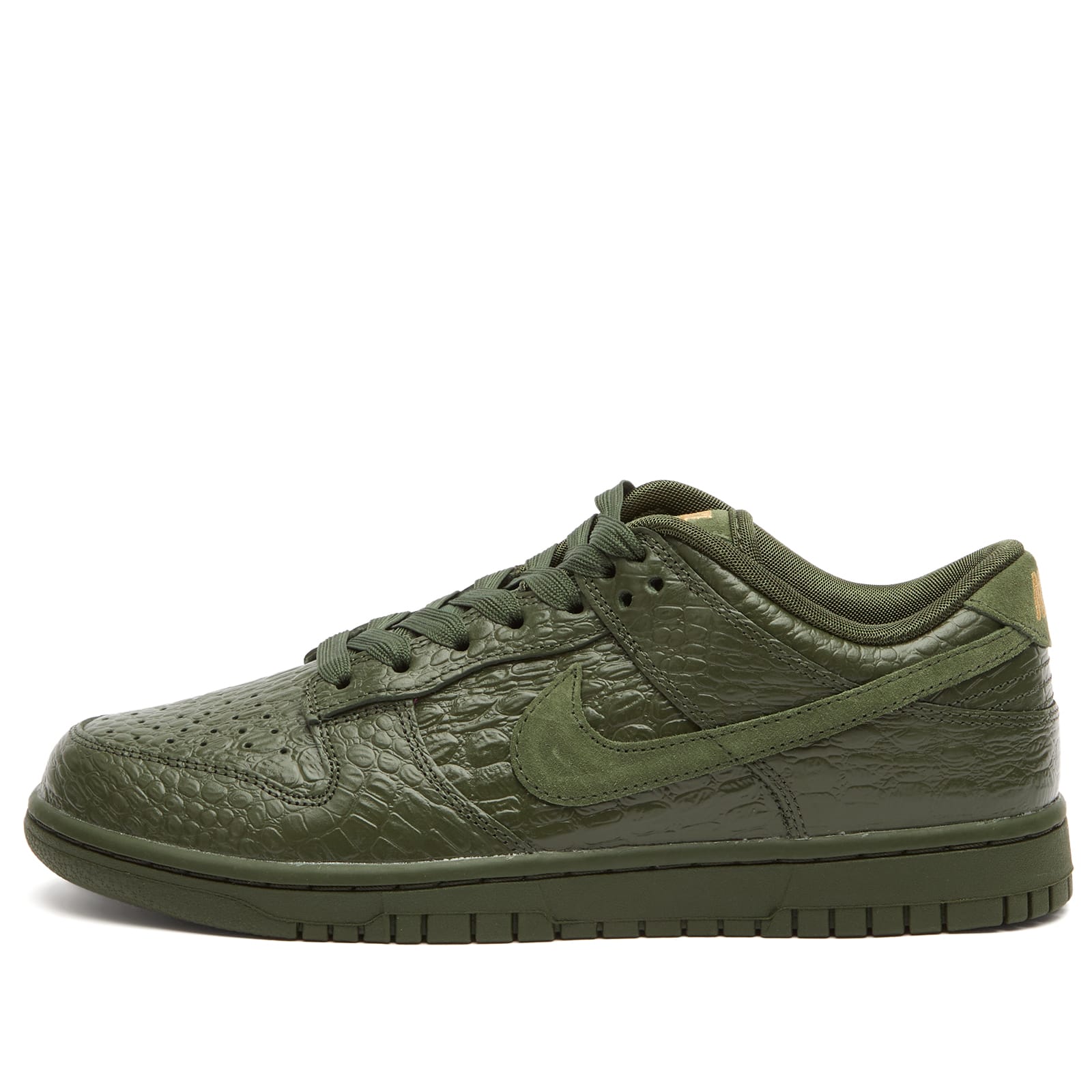 Women's Dunk Locroc W Sneaker in Green/Gold/Olive