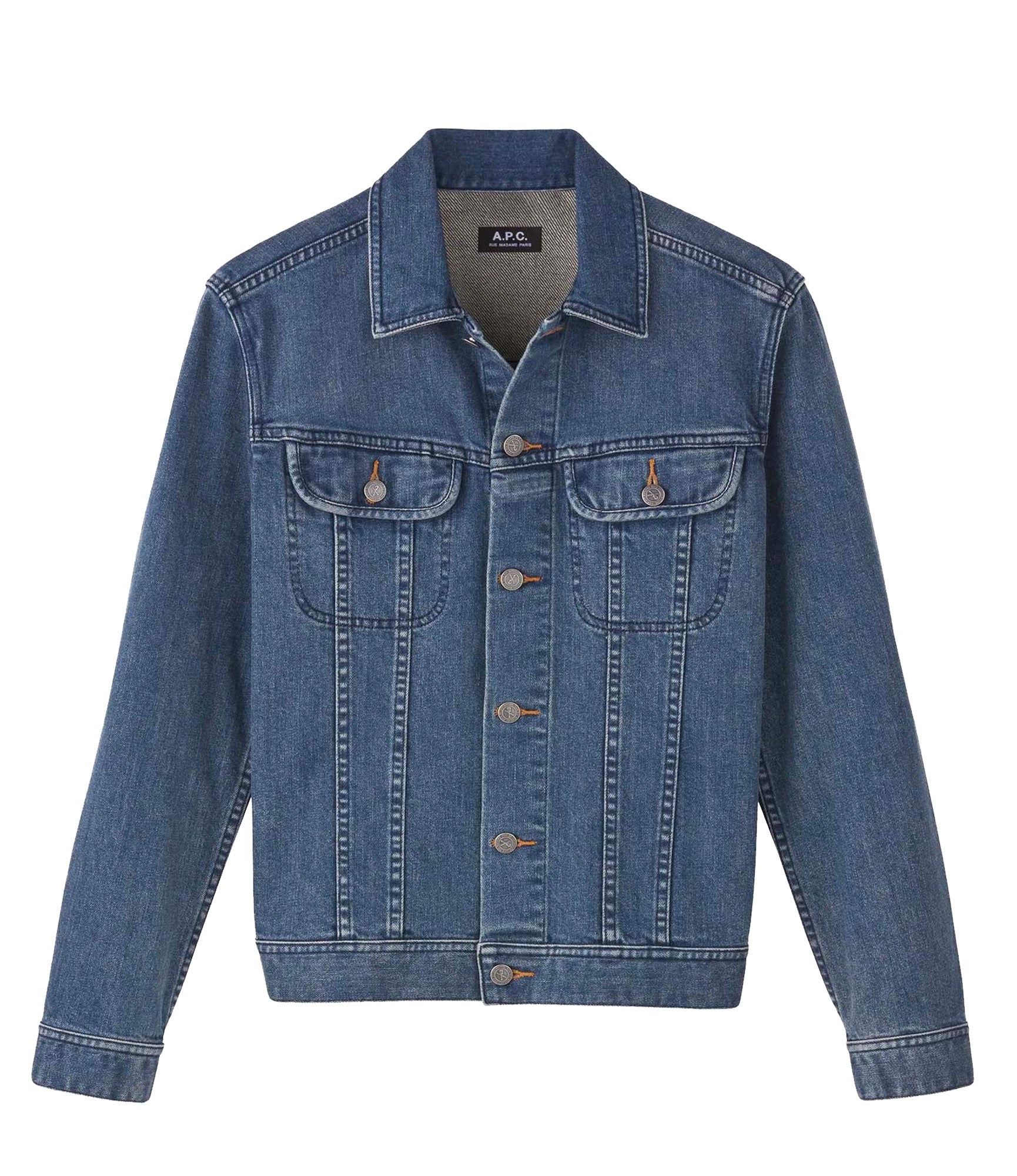 Jean US jacket IAI - Stonewashed Indigo