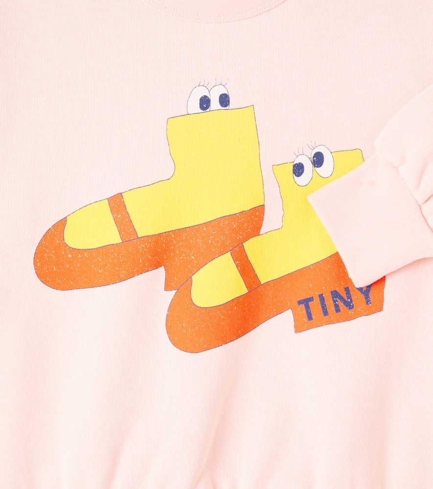 Walk printed cotton jersey sweatshirt