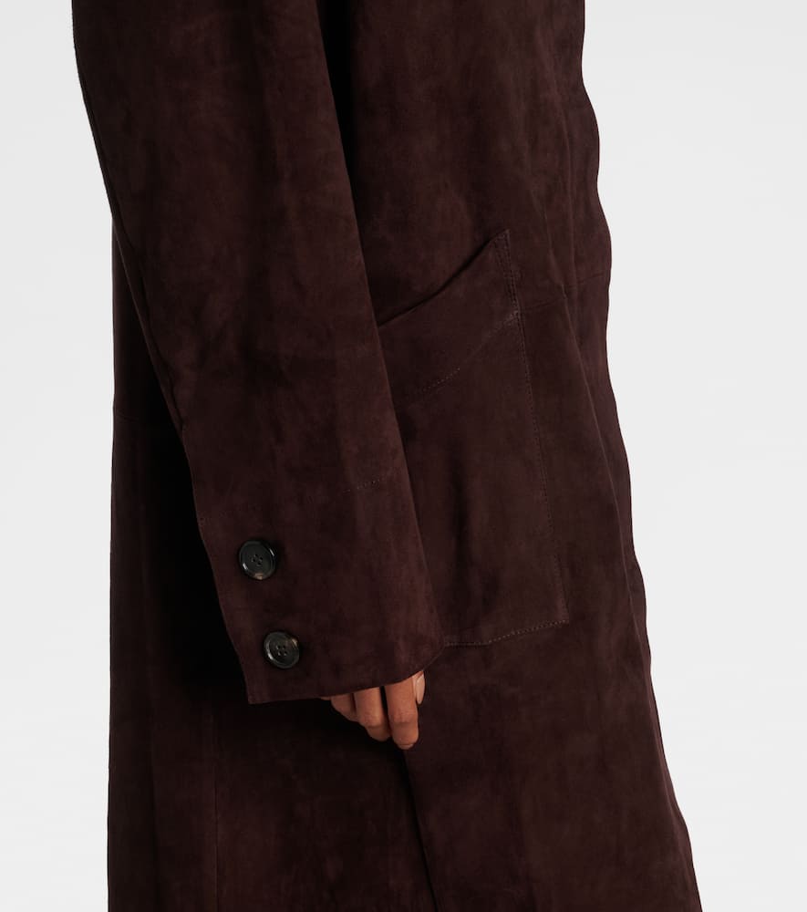 Suede coat