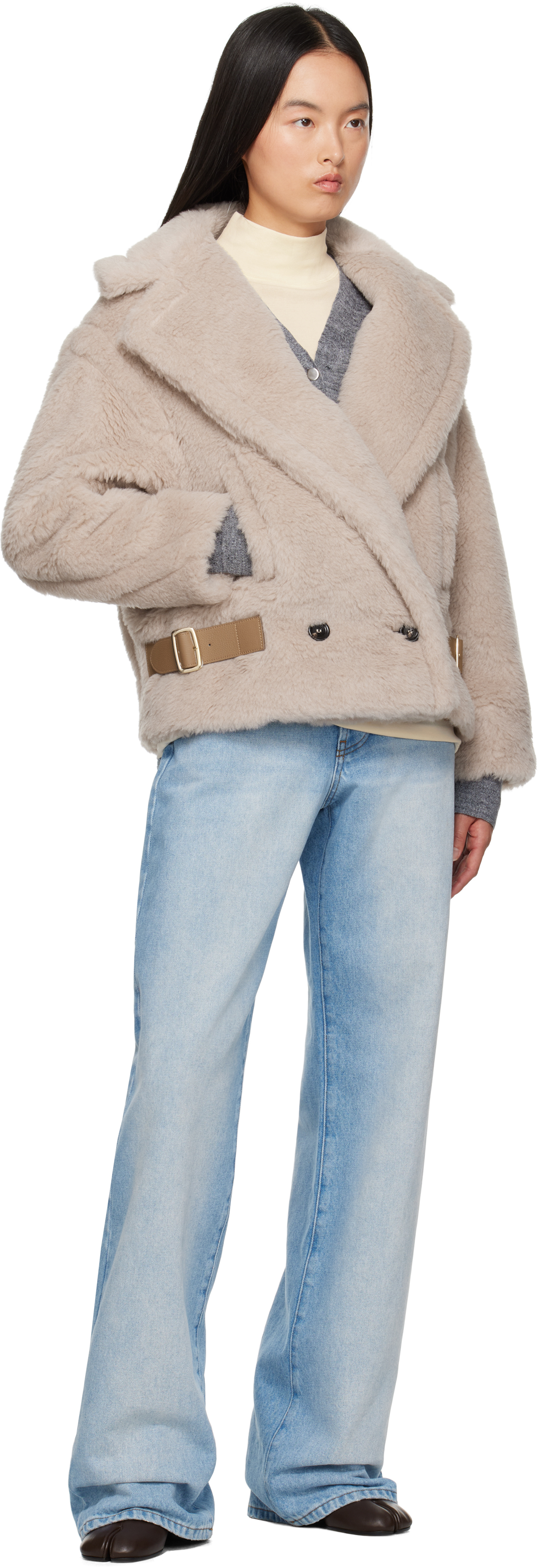 Max Mara Gray Radice Coat