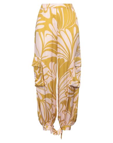 Woman Pants Mustard Size 10 Viscose