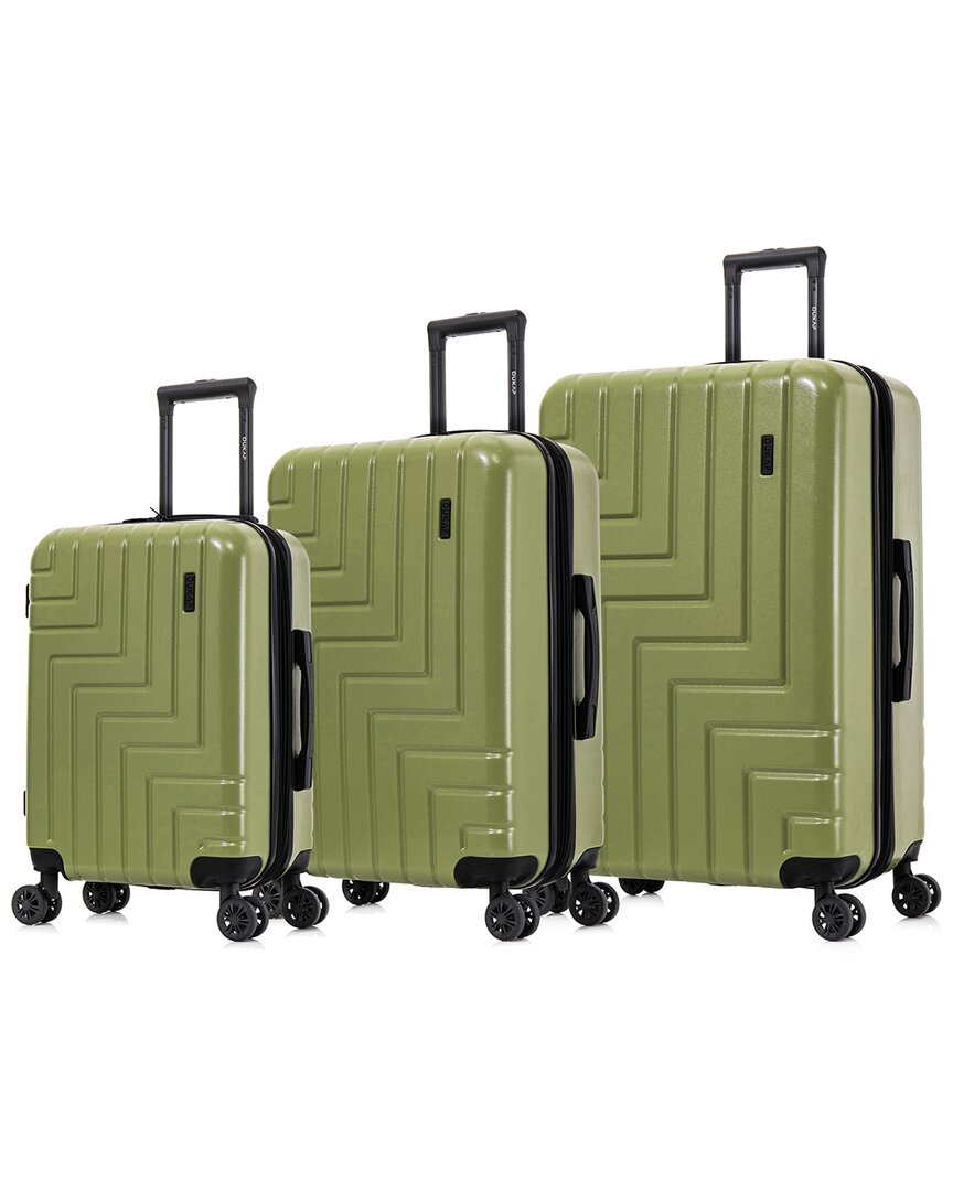 Zahav Lightweight Expandable Hardside Spinner 3pc Luggage Set