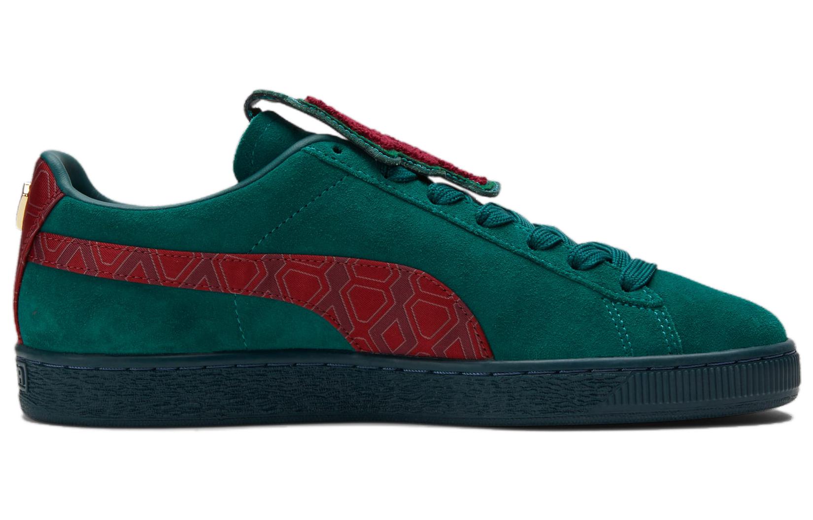 Dapper Dan x Suede 'Jacquard Print - Varsity Green'