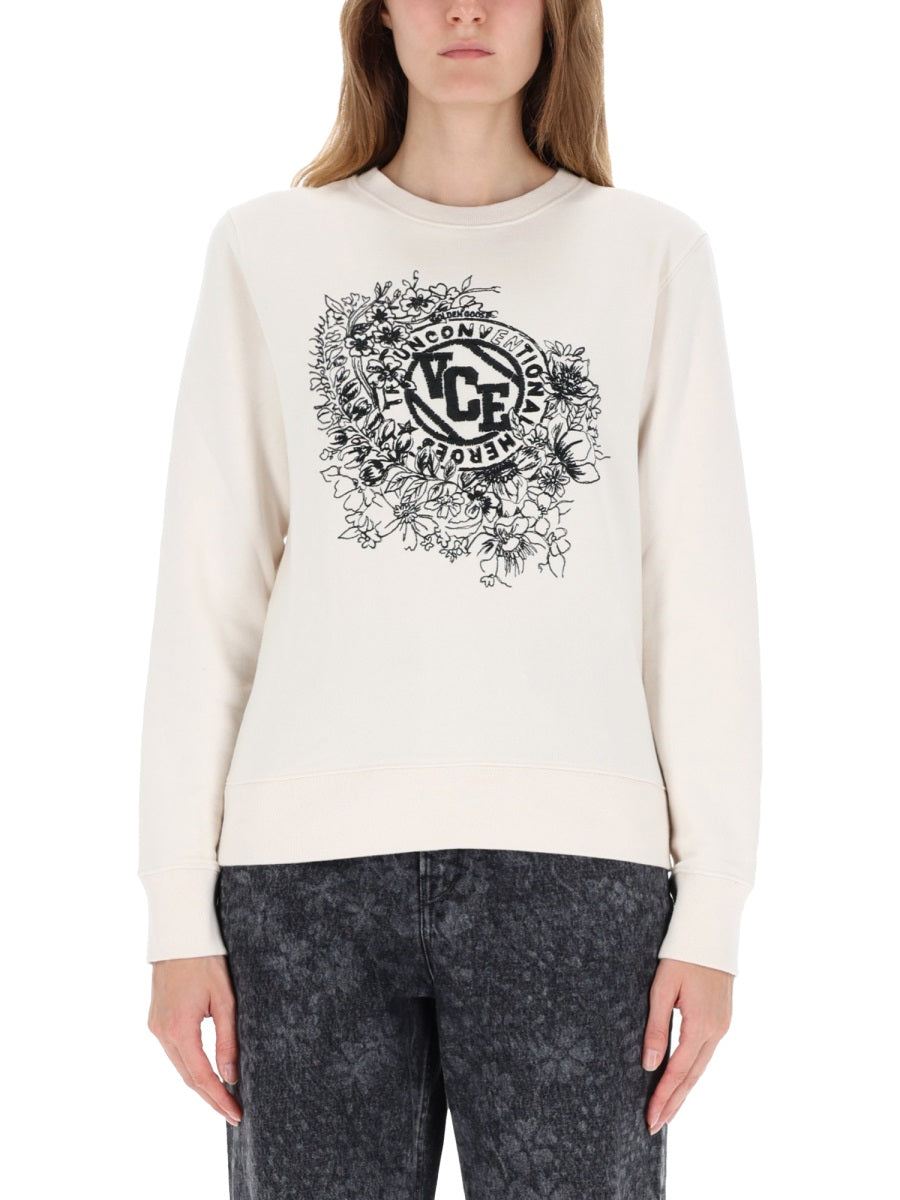 Embroidered Cotton Sweatshirt