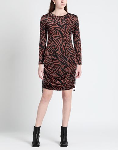 Woman Short dress Brown