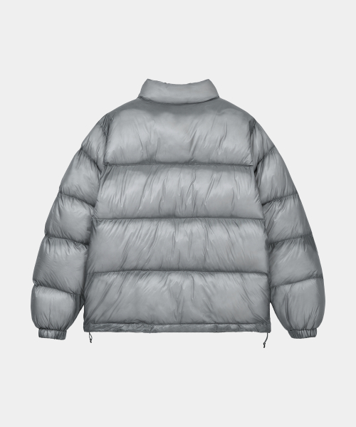 D-Shell Cross Puffer Padding Gray