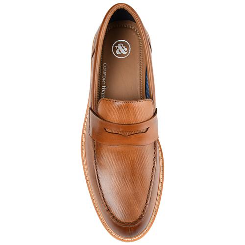 Men's Watkins Embossed Penny Loafer - Black