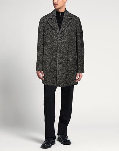 Man Coat Charcoal Size 40 Wool, Polyamide, Polyester, Polyacrylic