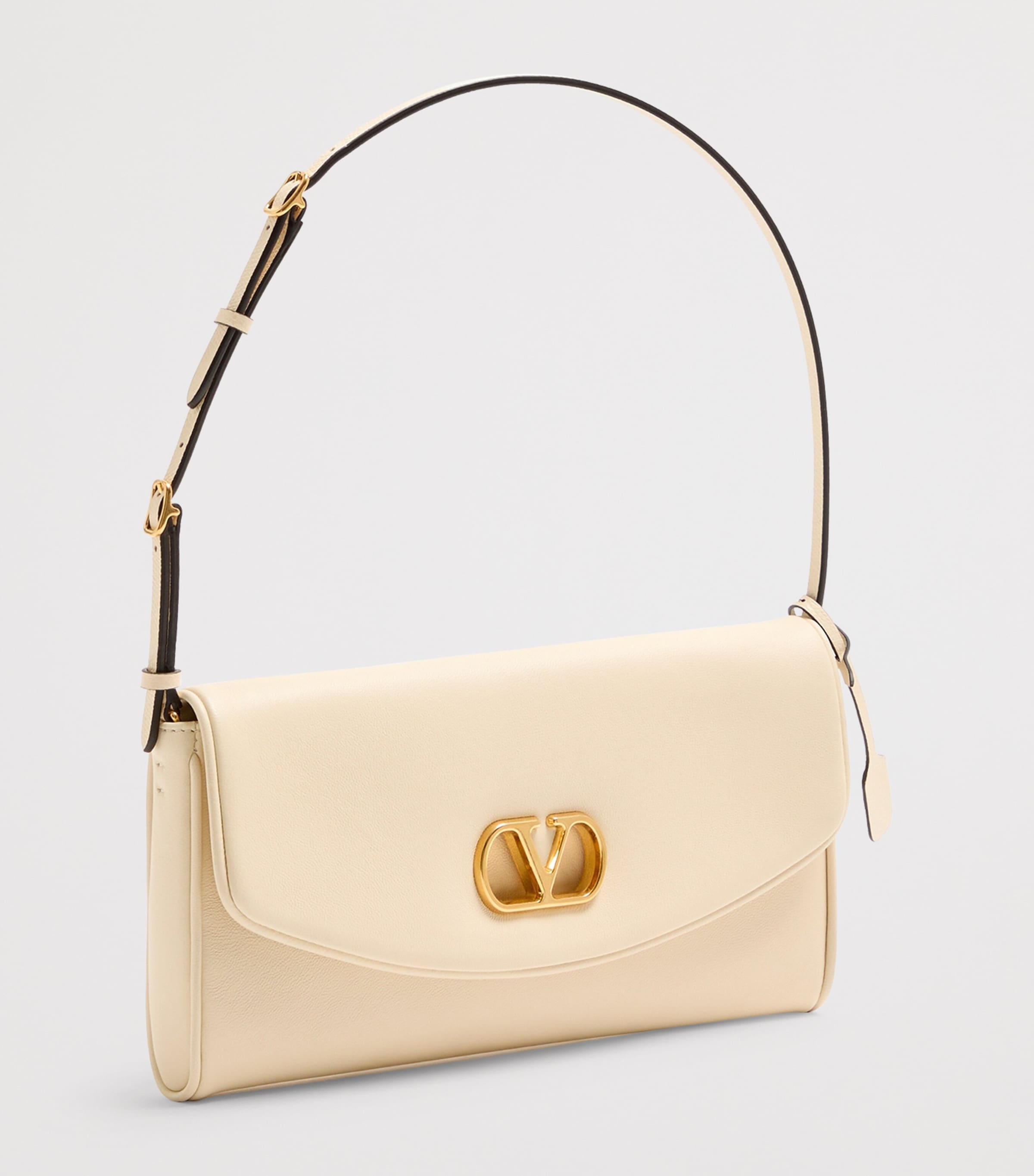 Leather Vain Soft Shoulder Bag
