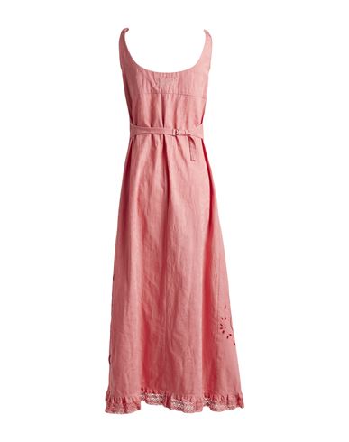 Woman Maxi dress Coral Size L Cotton