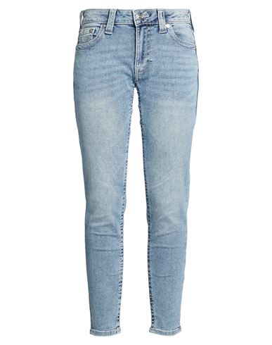 Woman Jeans Blue Size 26 Cotton, Polyester, Elastane