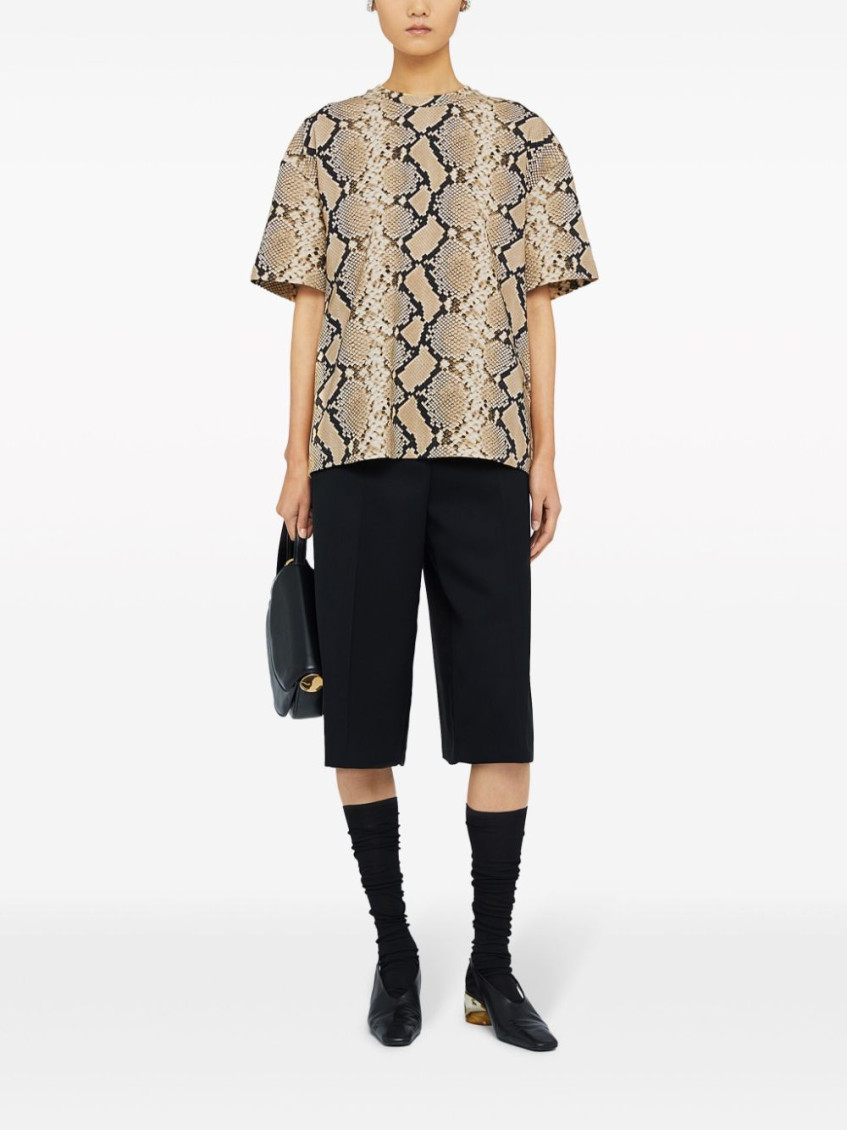 T-shirt With Animal Pattern