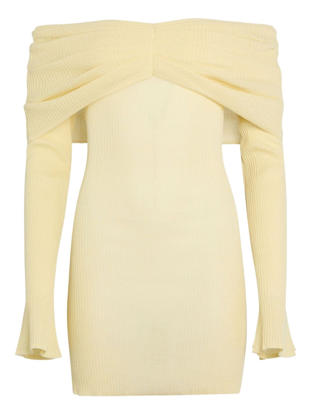SER.O.YA Xen knitted mini dress - Yellow