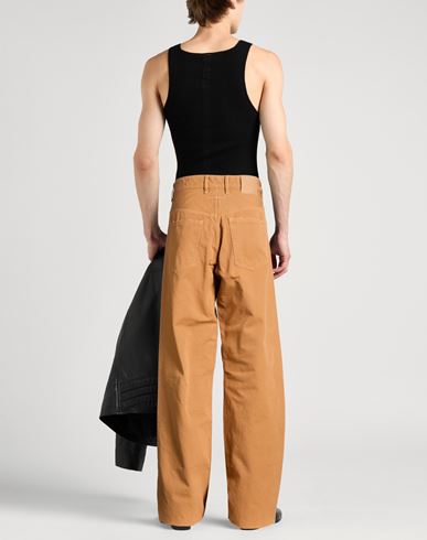 Man Pants Camel Size 33 Cotton