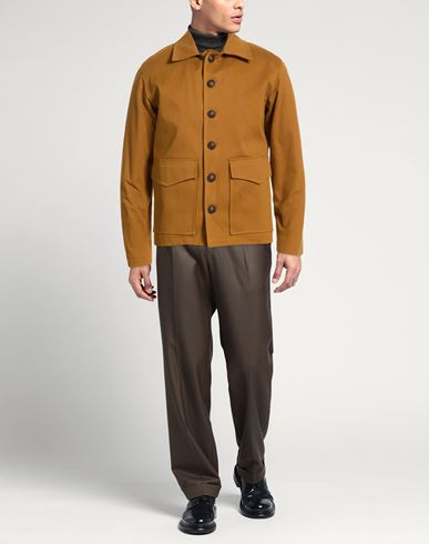Man Jacket Marigold Size 34 Cotton, Elastane