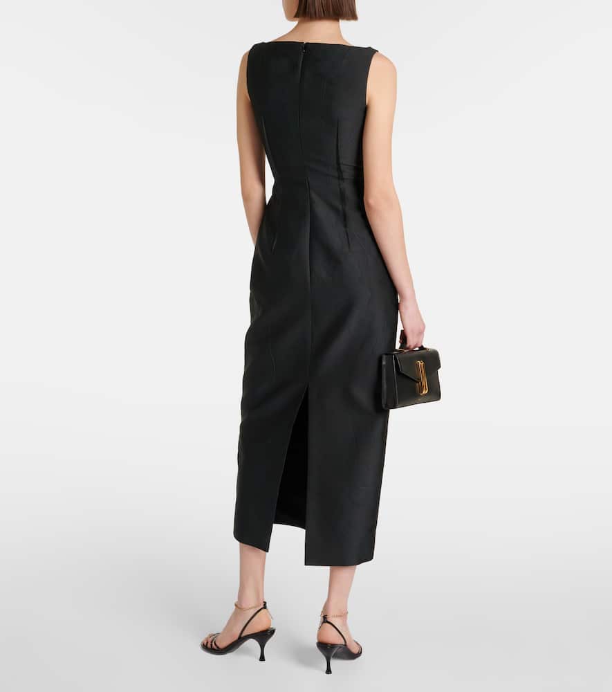 Illyse floral midi dress