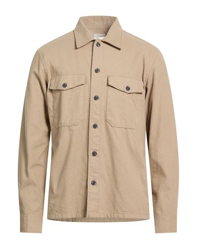 Man Shirt Sand Size S Cotton, Polyester