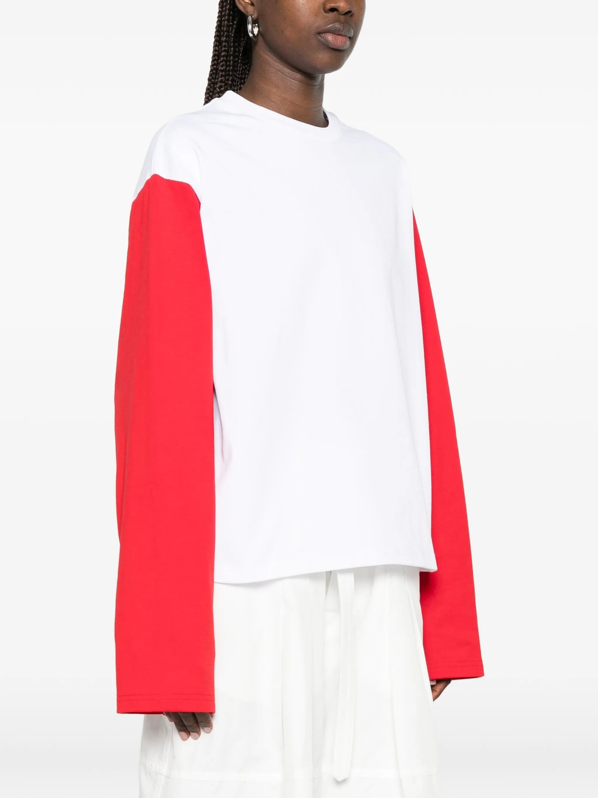 Lii Contrast Long Sleeve T Shirt