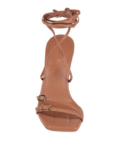 Woman Sandals Brown Size 11 Leather