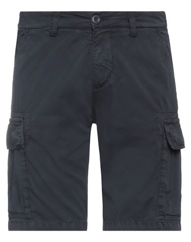 Man Shorts & Bermuda Shorts Midnight blue Size 30 Cotton