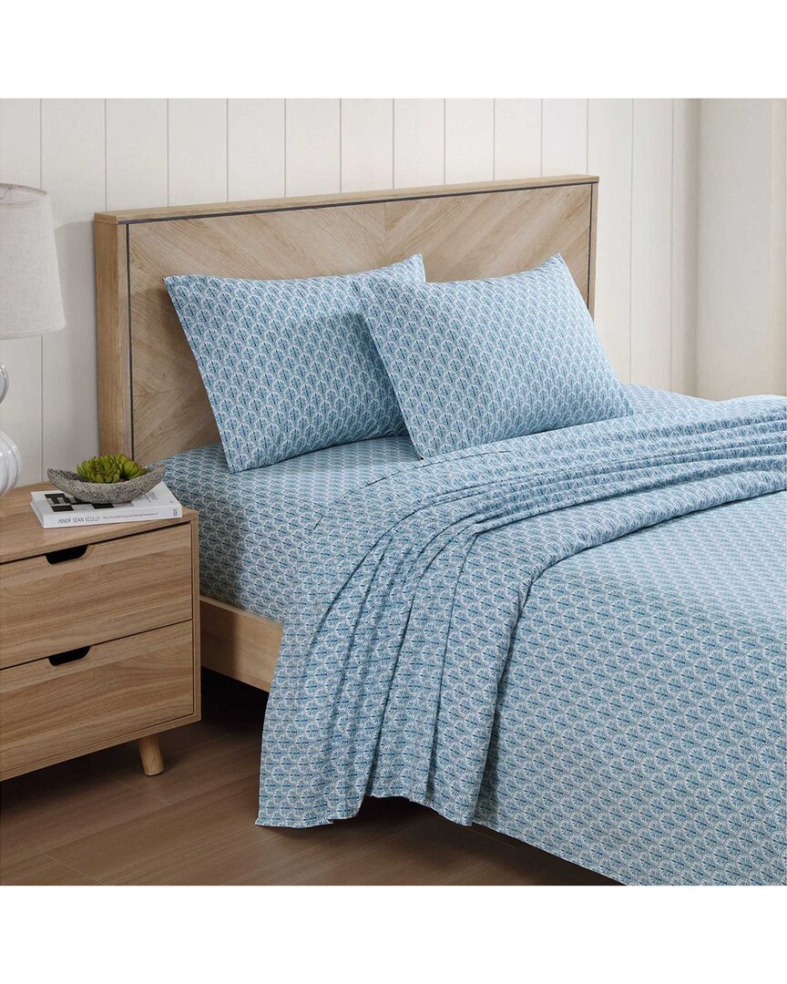 200 Thread Count Coastal Batik Percale Sheet Set