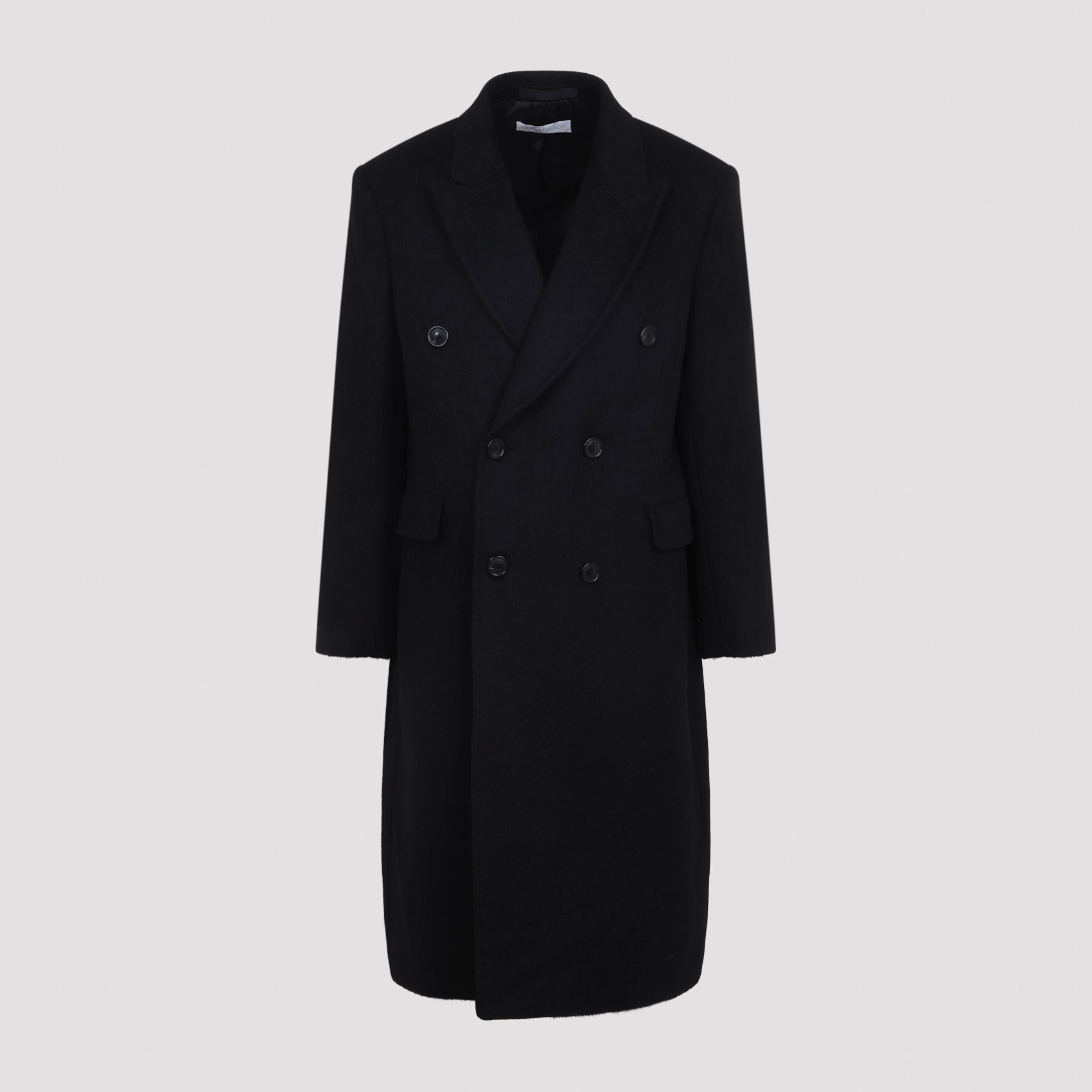 Whale Double-Breasted Peacoat Jacket