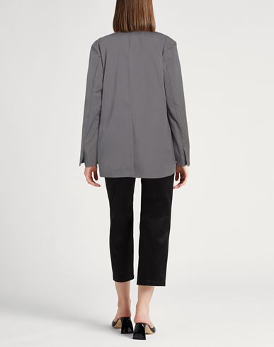 Fabiana Filippi Woman Blazer Grey Size 4 Cotton