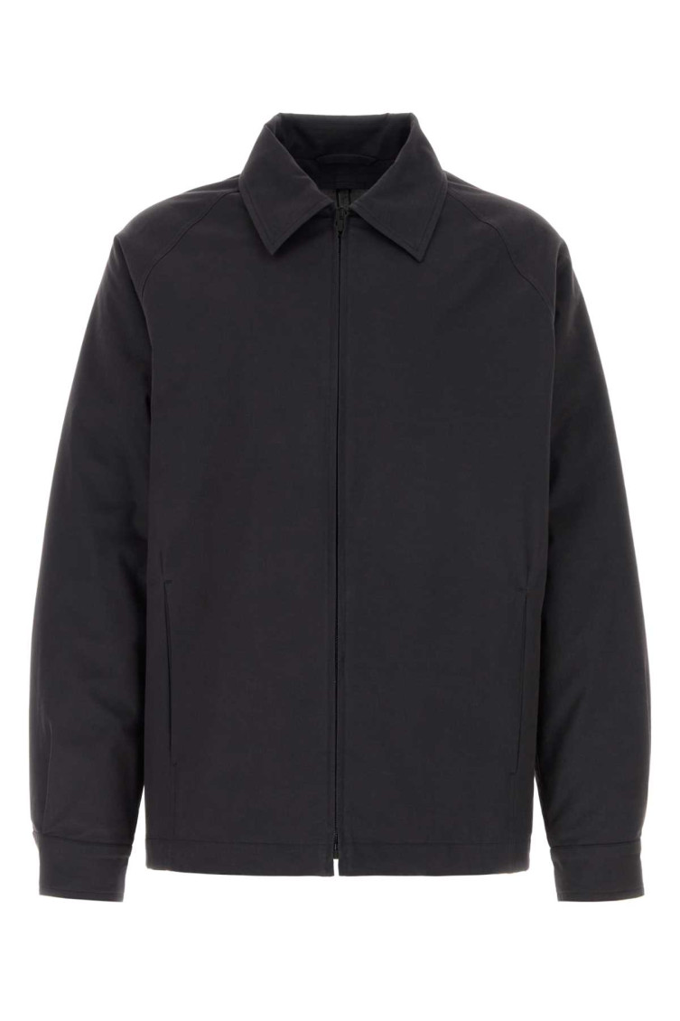 The Row - cotton blend pulp jacket long sleeve