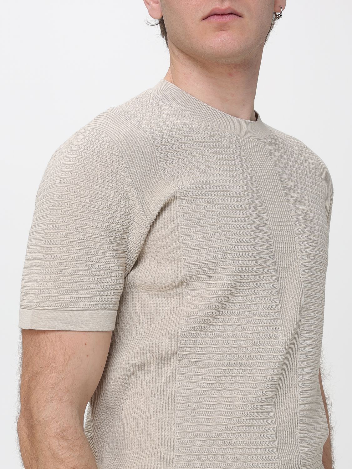 Sweater Men color Beige