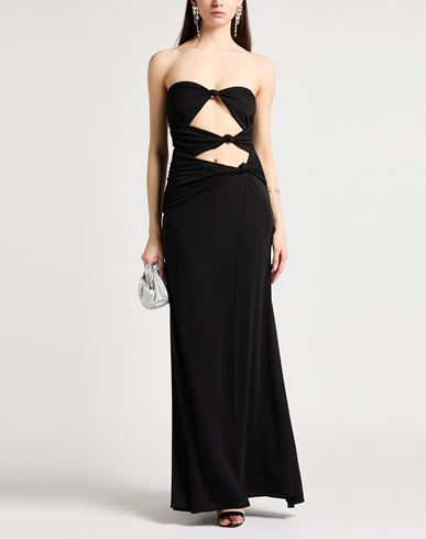Aniye By Woman Maxi dress Black Size 6 Polyester, Elastane