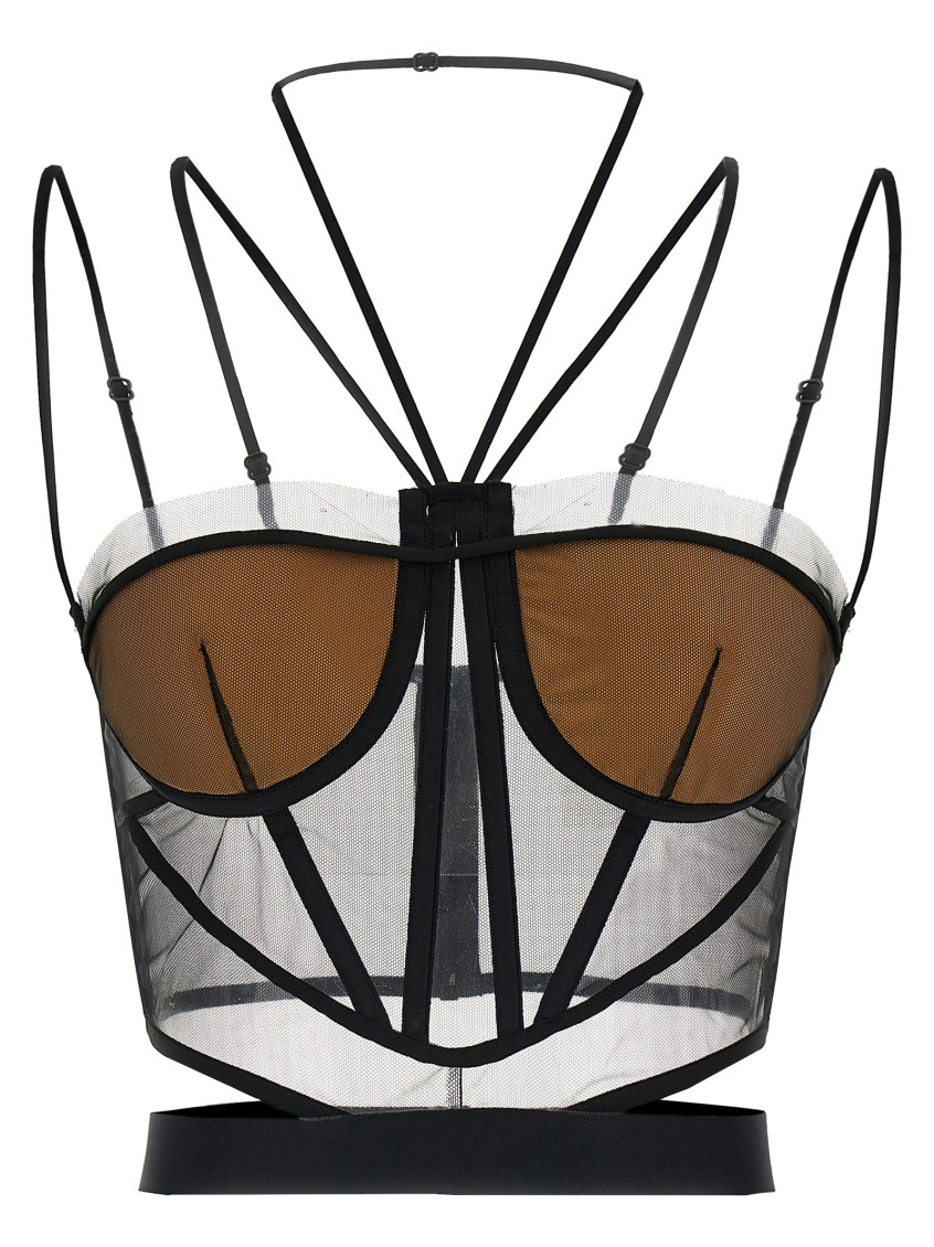 Sheer Corset Top