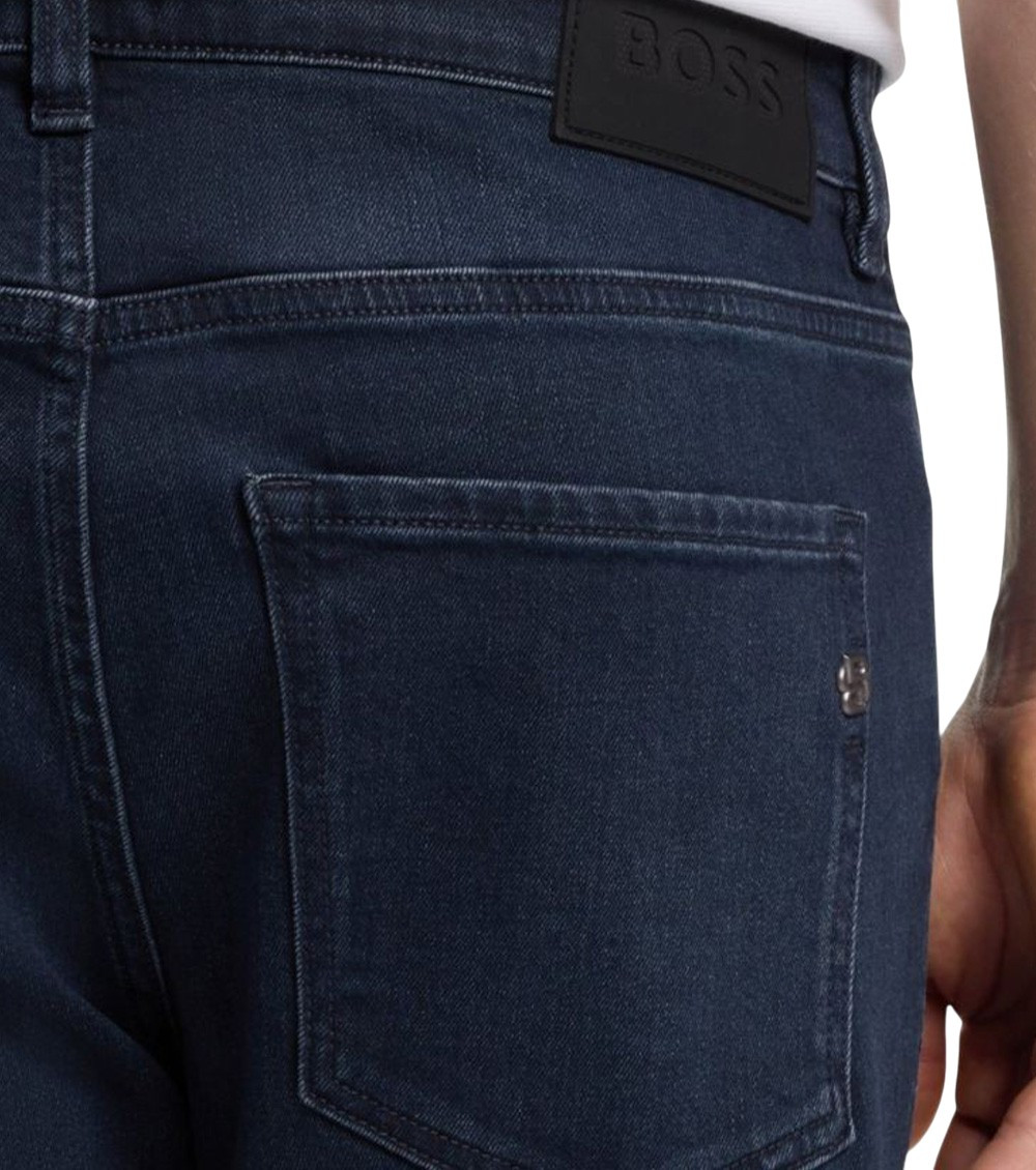 Blue Slim Mid Rise Jeans