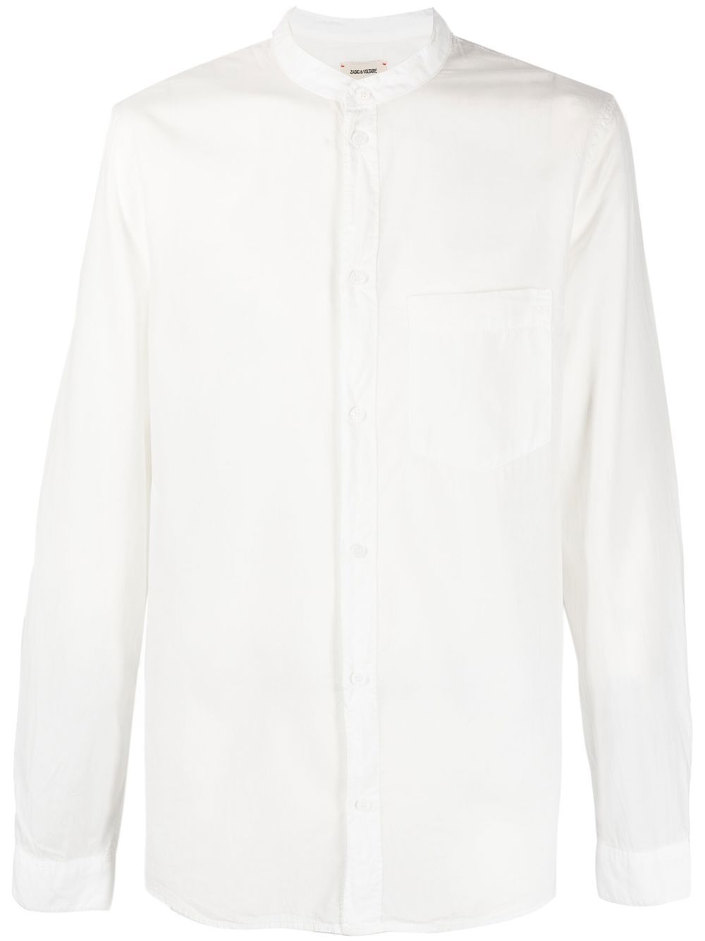 Thibaut long-sleeve cotton shirt - Green