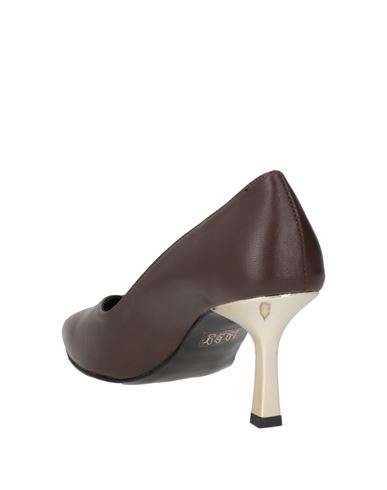 Ovyé Woman Pumps Chocolate brown Size 9 Leather