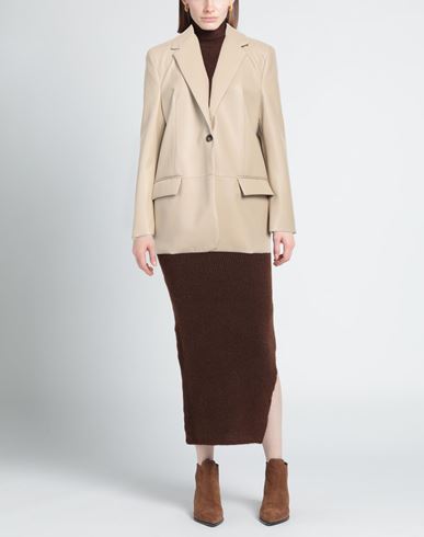 Woman Blazer Beige Size XS Polyester, Polyurethane