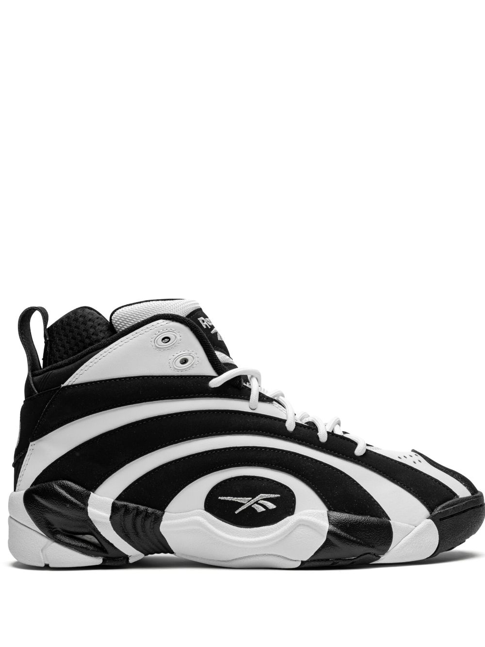 Shaqnosis high-top sneakers - WHITE/BLACK/SILVER METALLIC