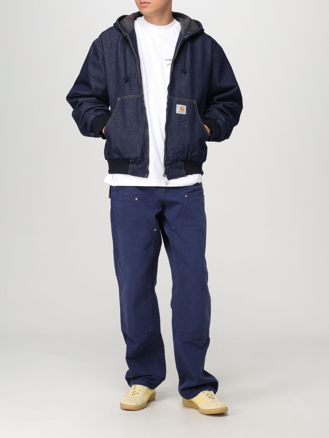 OG Active denim hooded jacket - Blue